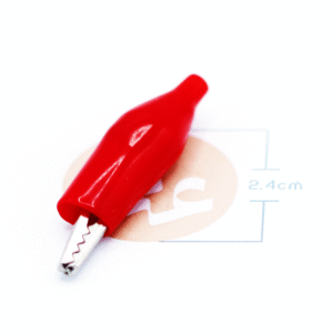 Crocodile clip medium (Red)